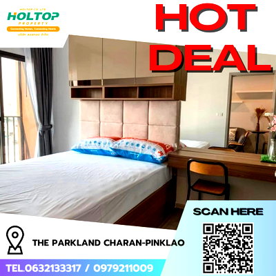 Condos for rent : #R9378 🎉 220269 Condo for Rent: The Parkland Charan-Pinklao