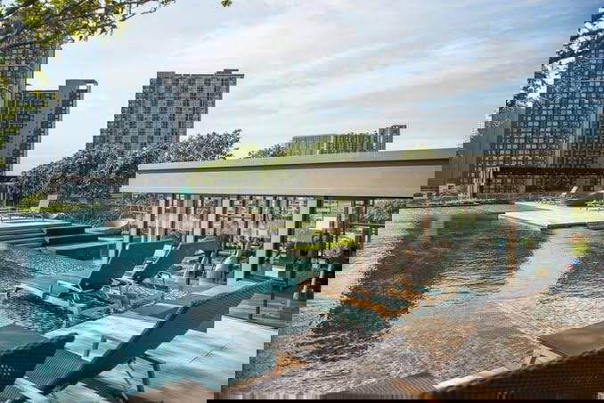 รูป TA-0798🔥 [เช่า] ชีวิตดี๊ดีที่ T77! The Base Park West (อ่อนนุช) ทักไลน์ Line: @040gfhyr - รูปที่ 11/12