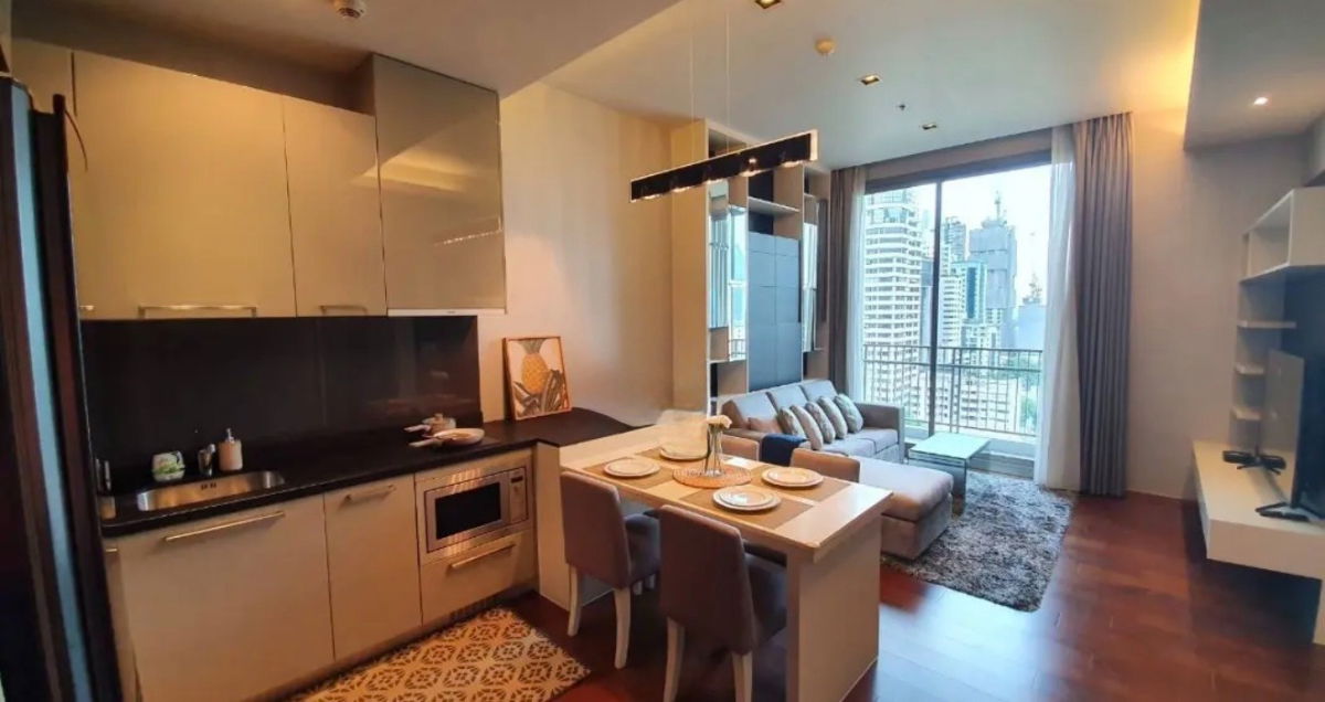 รูป SK047/ให้เช่าQuattro by Sansiri ทองหล่อ 4 | คอนโดหรู 1 ห้องนอน ทำเลศักยภาพ ใจกลางสุขุมวิท 55 - รูปที่ 3/6