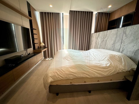 🚩 For rent condo NOBLE PLOENCHIT Building C, Floor 26,1 bed room, Room size 45 sqm