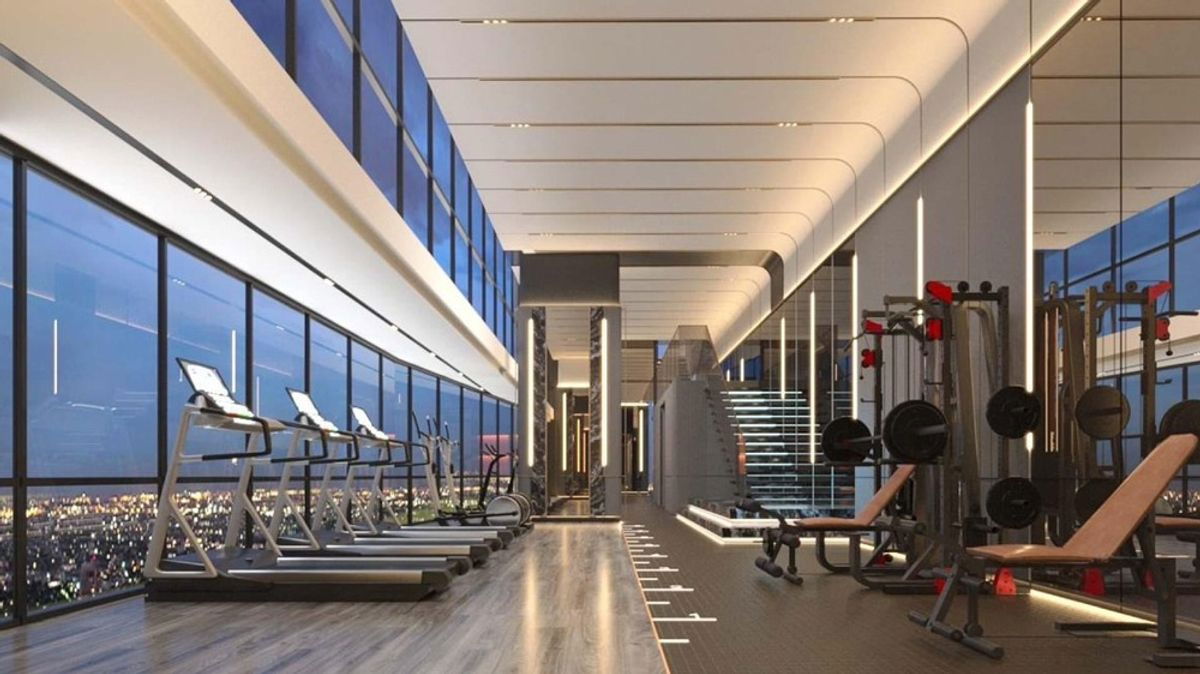 รูป ให้เช่าคอนโด Origin Place Bangna โครงการใหม่หรูหราเหนือระดับ เฟอร์นิเจอร์คุณภาพสูงครบครัน ให้เช่าราคาถูก (ไม่โดนแดดตอนบ่าย ) - รูปที่ 39/56