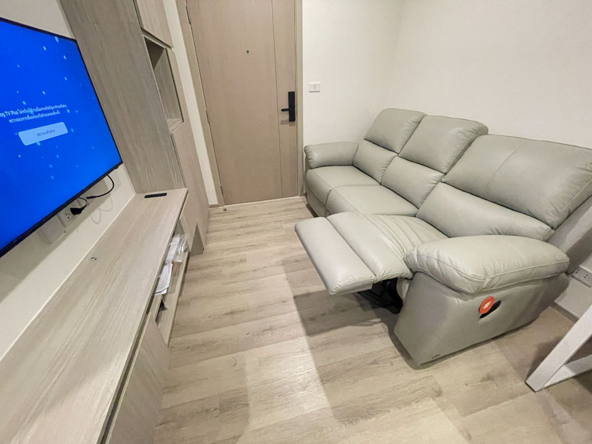 รูป ให้เช่าคอนโด Origin Place Bangna โครงการใหม่หรูหราเหนือระดับ เฟอร์นิเจอร์คุณภาพสูงครบครัน ให้เช่าราคาถูก (ไม่โดนแดดตอนบ่าย ) - รูปที่ 7/56