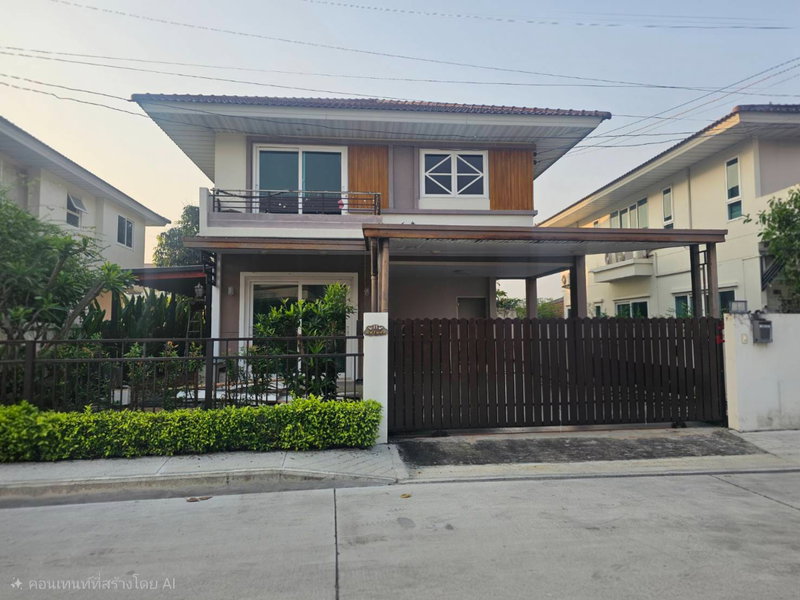 ขายบ้านเดี่ยว : ขายบ้านเดี่ยว  ศุภาลัย พาร์ค วิลล์ ปิ่นเกล้า-กาญจนา ราคาพิเศษสุด