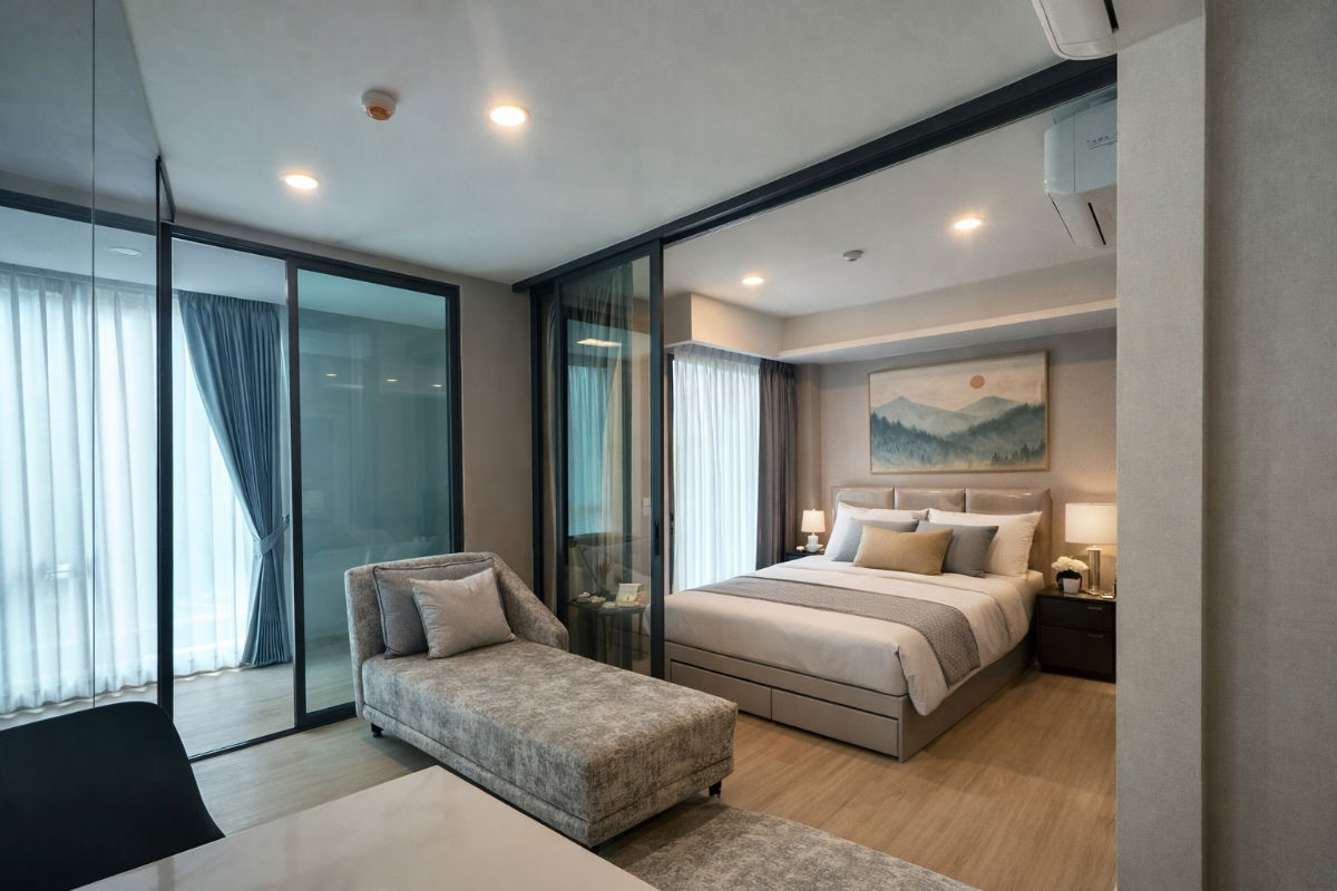 รูป 🍀🍀🍀 Prime Condo Location 🚆 For Rent 📍ลอยด์ ศูนย์วิจัย - ทองหล่อ🔥🔥 (Line:@rent2022) ทำเลดีพร้อมเข้าอยู่✨A10424 - รูปที่ 2/15