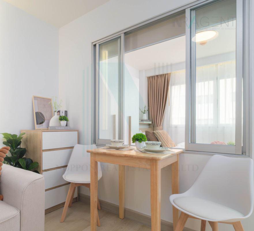 รูป 🚩 ขายคอนโด คอนโด ลุมพินี ทาวน์ รัตนาธิเบศร์ อาคาร B1 ชั้น 3 1 ห้องนอน ขนาด 28 ตรม ใกล้ วิทยาลัยพยาบาลโรคทรวงอกนนทบุรี - รูปที่ 5/8