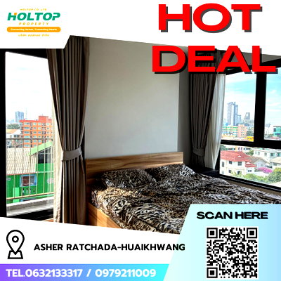 Condos for rent : #R9367 🎉 220269 Condo for Rent: Asher Ratchada-Huaikhwang