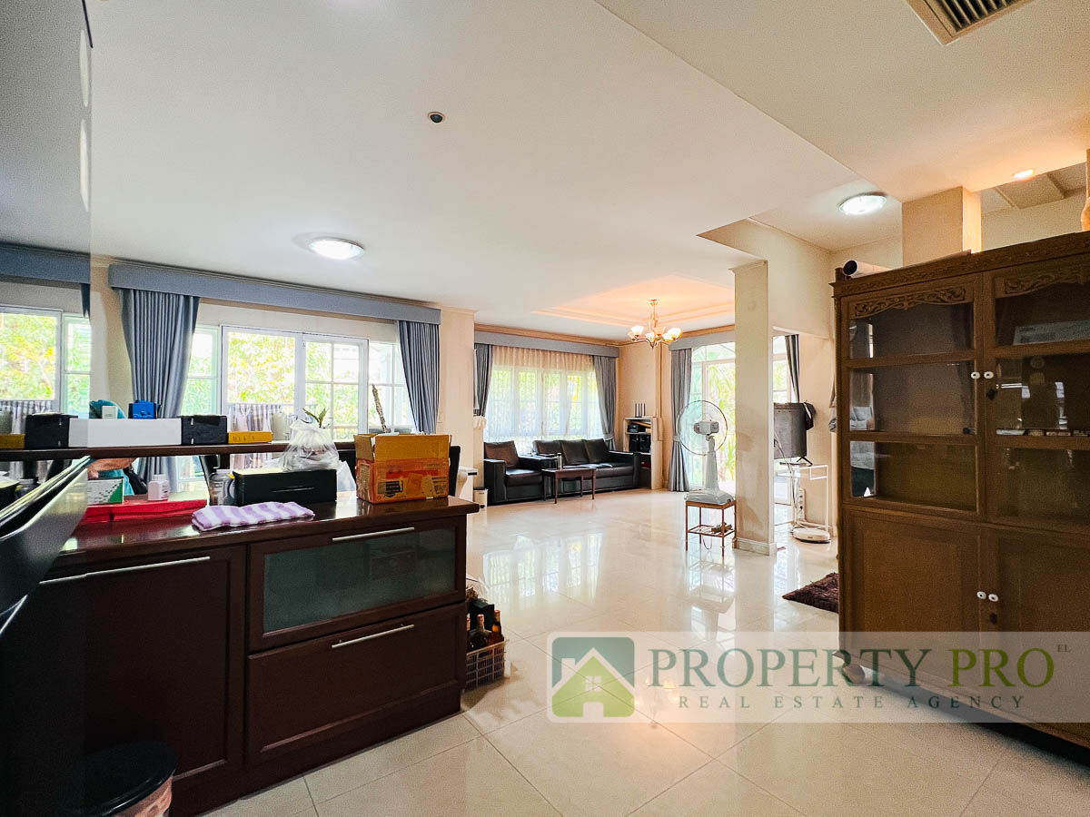 รูป ให้เช่า บ้าน ภัทรา รามคำแหง 76 บ้านเดี่ยว 4 ห้องนอน 69 ตรว 250 ตรม หลังมุม ตกแต่งสวย เฟอร์นิเจอร์ เครื่องใช้ไฟฟ้าครบ ใกล้ ศรีนครินทร์ : EL26R-002 - รูปที่ 9/33