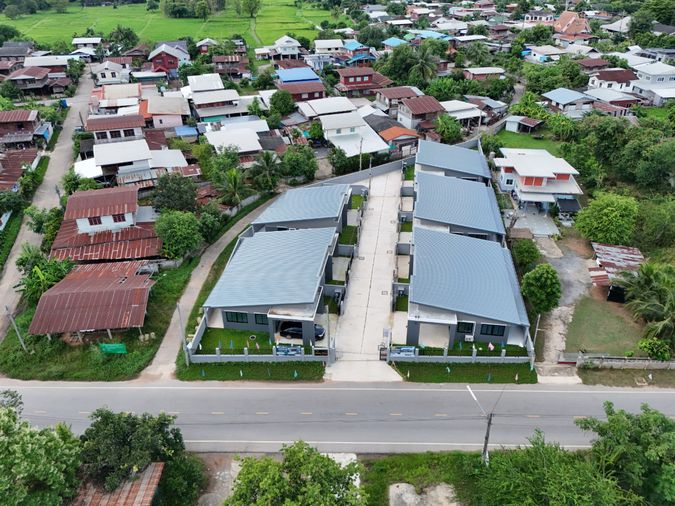 บ้านแฝด ชั้นเดียว 2ห้องนอน 2ห้องน้ำ 2ที่จอดรถ ต.บ้านหว้า ห่างเมืองขอนแก่นเพียง 15 นาที