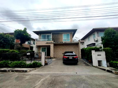 เช่าบ้านเดี่ยว สายไหม อเวนิว : ให้เช่าบ้านเดี่ยว 2 ชั้น ม.มัณฑนา เลค วัชรพล พร้อมเฟอร์นิเจอร์