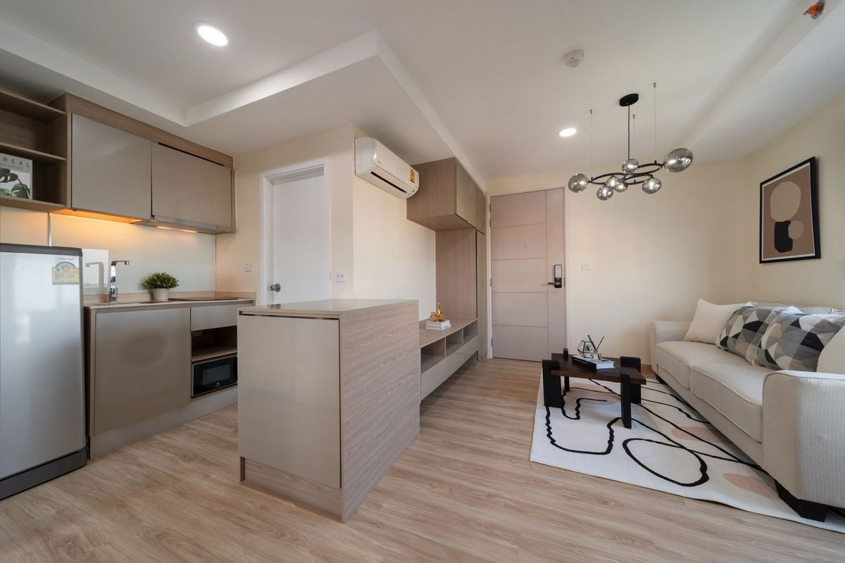 รูป R054 ขาย คอนโด Knightsbridge Skycity Saphanmai ติด BTS สายหยุด หน้าโครงการจริง ราคาเพียง 3.29 M เท่านั้น - รูปที่ 6/12