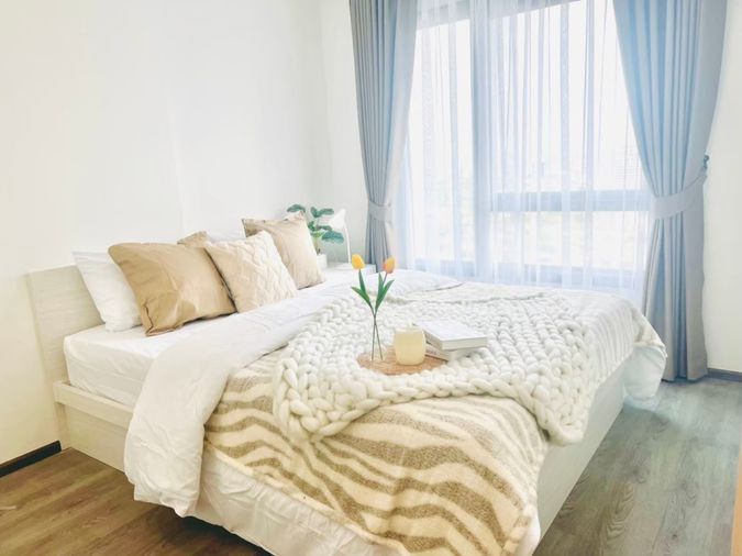 ให้เช่าคอนโดริชพาร์คทริปเปิ้ลสเตชั่น วิวตึกสูง1ห้องนอนใกล้รถไฟฟ้าหัวหมาก