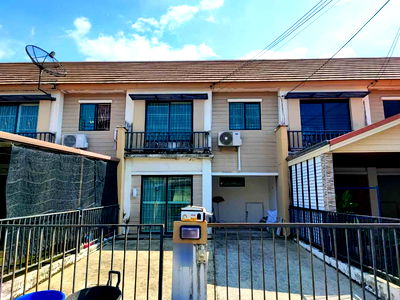 เช่าทาวน์โฮม ถนนลำลูกกา : บ้านเช่าใกล้รถไฟฟ้า สายสีเขียว คูคต โครงการ พฤกษา79 ลําลูกกา คลอง3