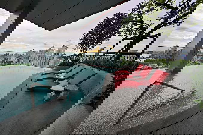 รูป ให้เช่า ✨ The Base Urban Rama 9 ✨ เฟอร์นิเจอร์ และ เครื่องใช้ไฟฟ้าครบ ใกล้ MRT พระราม 9 - รูปที่ 11/11