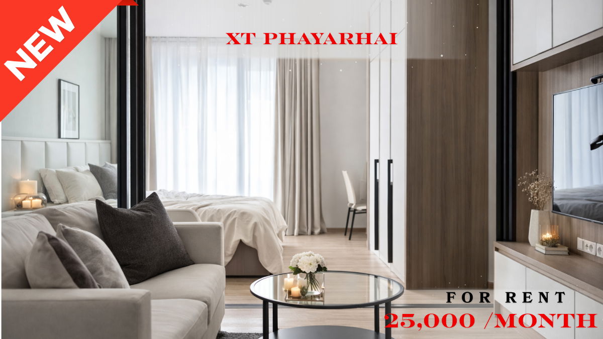 รูป 🍀🍀🍀Prime condo Location 🌸 ให้เช่า📌เอ็กซ์ที พญาไท (Line:@rent2022) พร้อมเข้าอยู่ ✨A10342 - รูปที่ 1/8