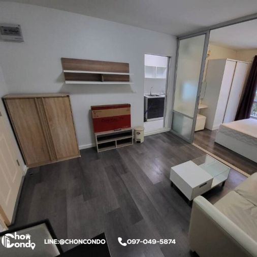DCondo ดีคอนโด ชั้น1 ตึกD  ------------วิวสระ------------Tel 097-049-5874 (Line: @choncondo มี@ด้วย)