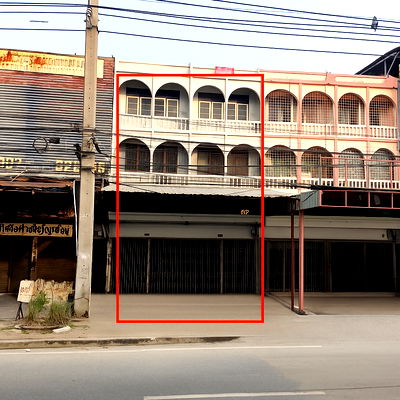 อาคารพาณิชย์ นนทบุรี : ขายอาคารพาณิชย์ 3.5 ชั้น 2คูหา ขนาด 34 ตร.ว. ทำเลดี