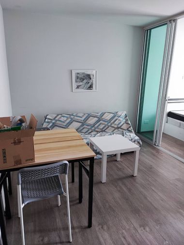 ให้เช่าคอนโด ไรย์ ตลาดพลู ใกล้ BTS ตลาดพลู เฟอร์ครบ พร้อมเครื่องใช้ไฟฟ้า เดินทางสะดวก 