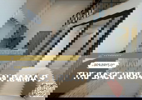 รูปภาพ For rent 📍 The Base Urban Rama 9 📍 Fully furnished with appliances. Near MRT Rama 9.