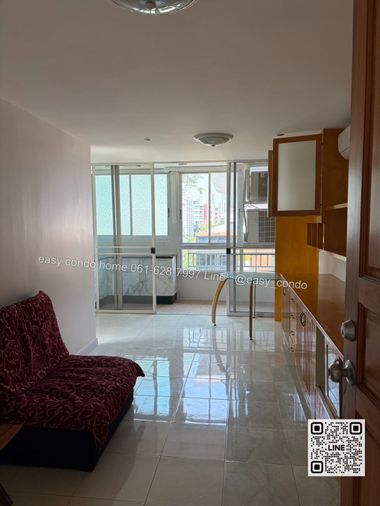 🟢R4763 ให้เช่าคอนโด Ratchada City 18💫ย่านรัชดา-ห้วยขวาง เดินทางจาก MRT ห้วยขวางประมาณ 6 นาที ห้องมุม💫📲 Line ID: @easy_condo (มี@ นำหน้าค่ะ)