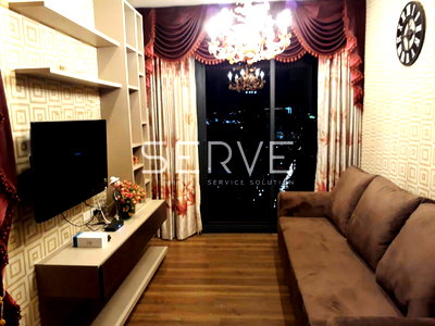Condos for rent : 1 Bed Large Room High Fl. 20+ City View  Fully furnished Good Location BTS Saphan Khwai 200 m. @ Onyx Phaholyothin