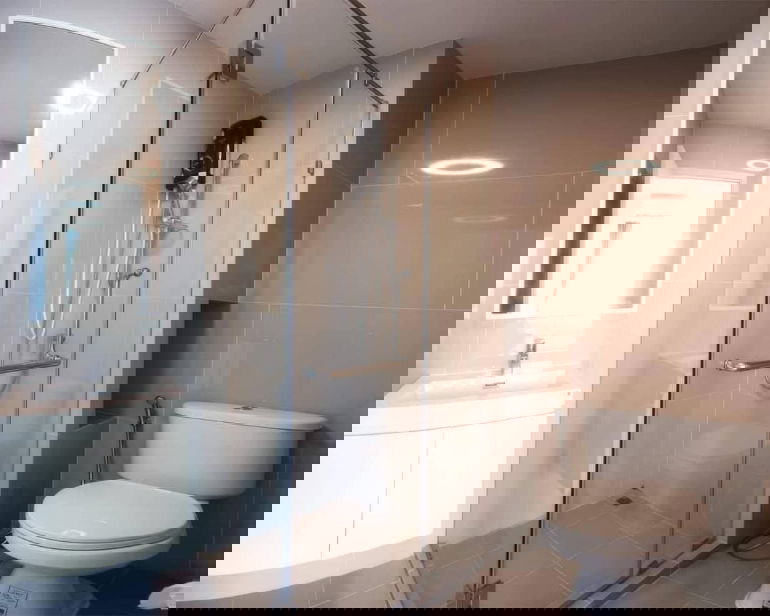 รูป 🥳แชปเตอร์วัน ชายน์ บางโพ. ชั้น 27*วิวเจ้าพระยา*มีเครื่องซักผ้า *ใกล้ MRT บางโพ💚Line id: @thefirstagent[RAR2602-2424] - รูปที่ 5/8