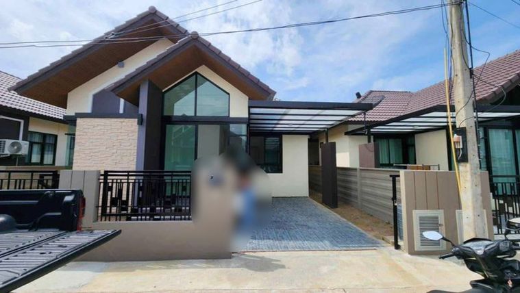 ให้เช่าบ้านแฝด หมู่บ้านแสนมณี เนเจอร์(วัดศรี) พานทอง ชลบุรี