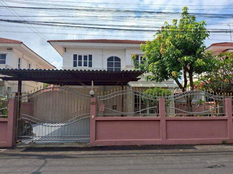 ขายบ้านเดี่ยวมือสอง โครงการบิวตี้เฮ้าส์ 4 (Beauty House 4) กาญจนาฯ-ราชพฤกษ์ เนื้อที่ 56.9 ตร.ว. 3 ห้องนอน