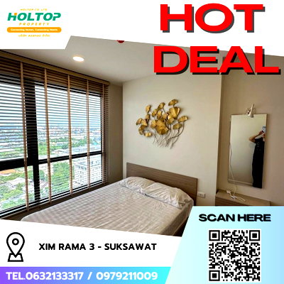 Condos for rent : #R9384 🎉 230269 Condo for Rent: Xim Rama 3 - Suksawat