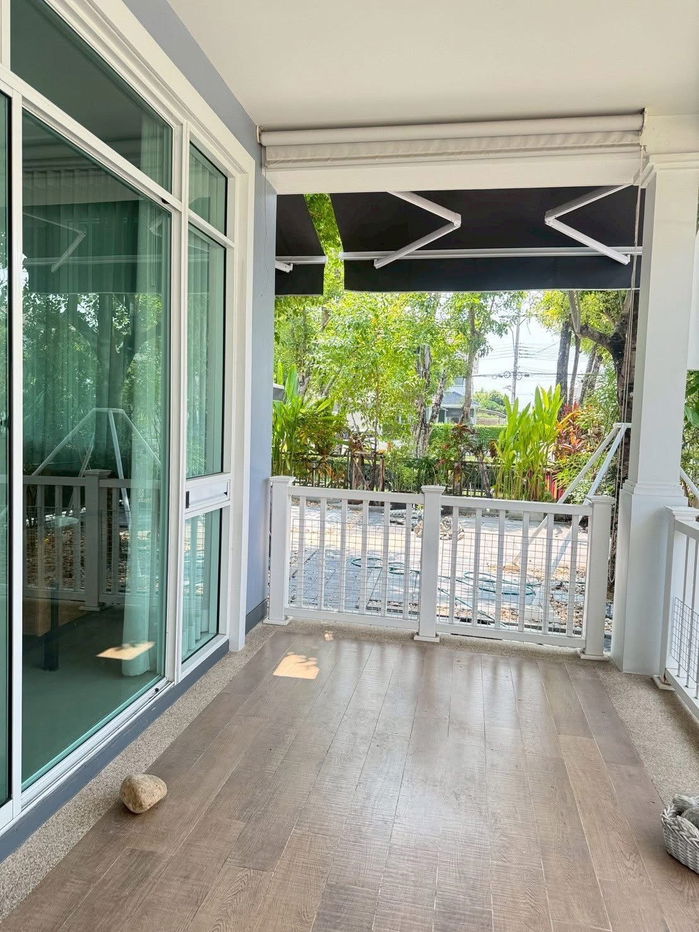 รูป 🏡✨ ปล่อยเช่าบ้านเดี่ยวหรู บุราสิริ ปัญญาอินทรา 4 ห้องนอน 3 ห้องน้ำ พร้อมอยู่ หิ้วกระเป๋าเข้าอยู่ได้เลย! ✨🏡 - รูปที่ 13/20