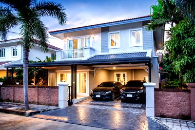 Houses for rent Big C Foodplace Saimai 47 : Detached house for Rent Casa Ville Watcharapol Sukhapiban 5 (SPSEVE1740)