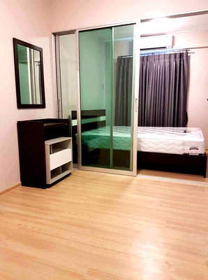 เช่าคอนโด ม.ศรีปทุม : ให้เช่า พลัม คอนโด แจ้งวัฒนะ สเตชั่น มีเฟอร์นิเจอร์+เครื่องใช้ไฟฟ้าครบ แอดไลน์ @ihaveroom ตอบทันที