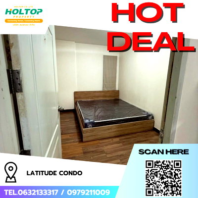 คอนโดให้เช่า : #R9383 🎉 230269 ให้เช่าคอนโด LATITUDE CONDO 