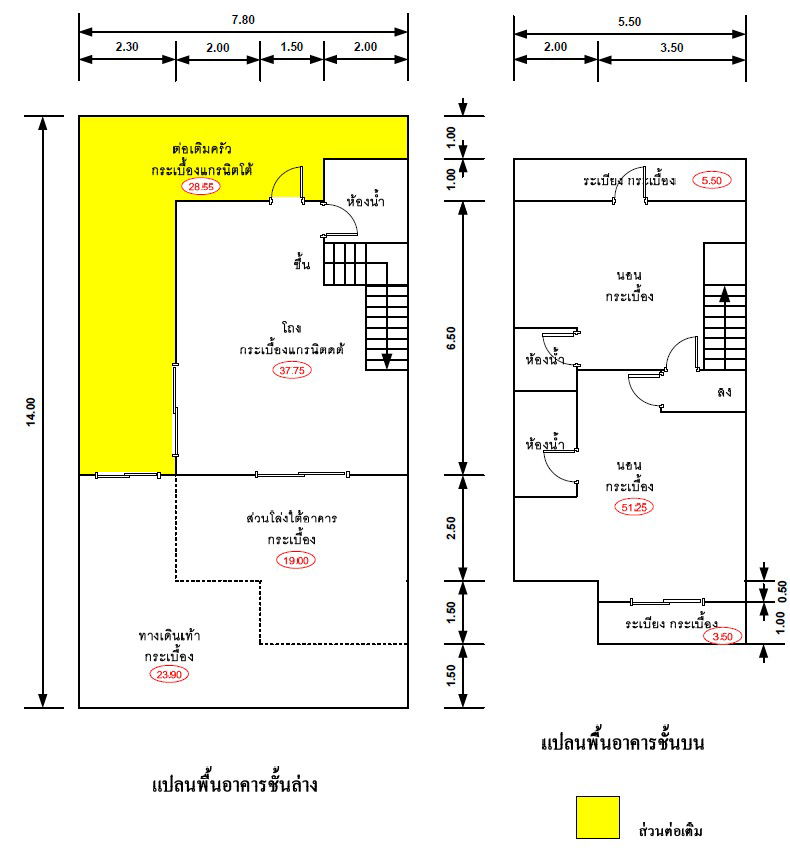 รูป บ้านแฝด เนื้อที่ทั้งหมด 109.2 ตารางเมตร 31/558 โครงการหมู่บ้านปัญญทรัพย์ 5 ตำบลหนองแก อำเภอหัวหิน ประจวบคีรีขันธ์ ราคา 2,750,000 บาท - รูปที่ 3/12