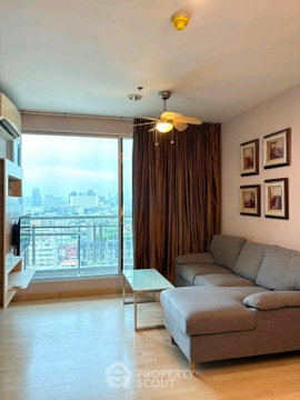 15th-Floor 2-BR At Rhythm Ratchada, 100m To MRT Ratchadaphisek (ID 2564888)