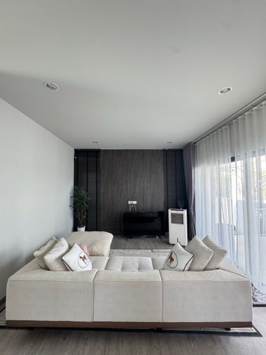 3-bed house for rent, 184 sqm, 63 sq wah, SARANSIRI Ramkhamhaeng