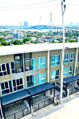 เช่าทาวน์โฮม ปทุมธานี : สะพานปทุม2 ศรีสมาน-ติวานนท์ ทาวน์โฮม 3 ชั้นให้เช่า ฟังก์ชัน 3นอน 3น้ำ ใกล้ 19 ตร.ว. โรบินสัน ศรีสมาน 1 กม.ใกล้อิมแพ็ค เมืองทองธานี
