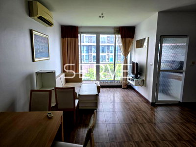 Condos for rent : 2 Beds Large Room City View Fully furnished Good Location Next to MRT Huai Khwang 0 m @ Life @ Ratchada-Huay Kwang 