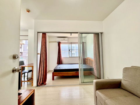 🔥ราคาดีที่สุด 🔥พลัมคอนโด พาร์ค รังสิต เฟส 3 🔥เฟอร์ครบครัน เข้ามาอยู่ได้เลยจ้า