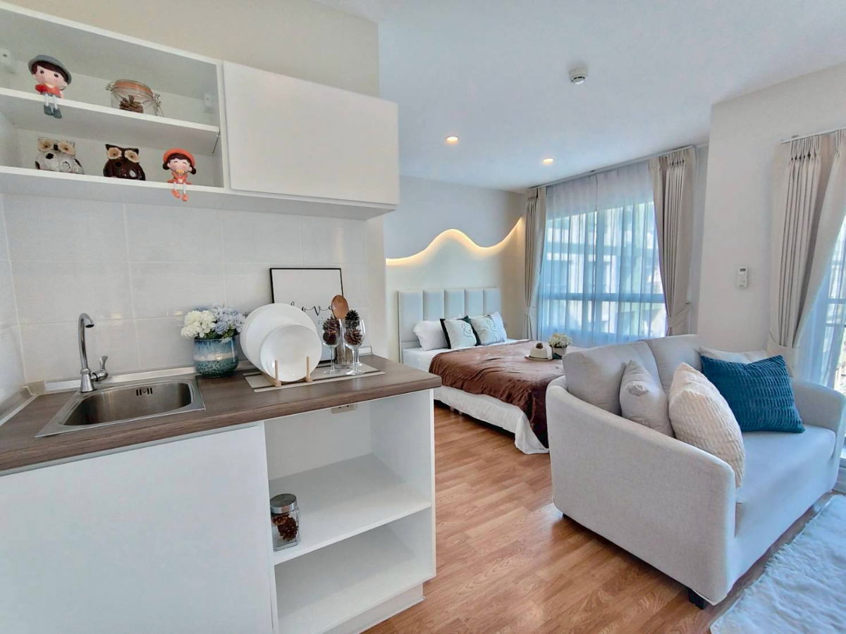 รูป ขายด่วน! คอนโดราคาหลักแสนปลาย ๆ ลุมพินี วิลล์ พระนั่งเกล้า ริเวอร์วิว ใกล้ MRT ไทรม้า - รูปที่ 1/5