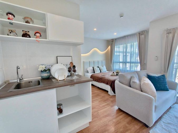 ขายด่วน! คอนโดราคาหลักแสนปลาย ๆ ลุมพินี วิลล์ พระนั่งเกล้า ริเวอร์วิว ใกล้ MRT ไทรม้า