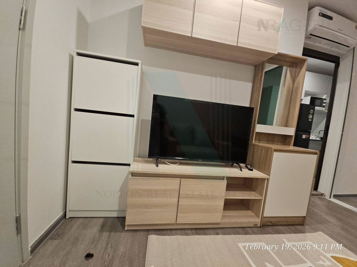 รูป ให้เช่าคอนโด รีเจ้นท์ โฮม วุฒากาศ อาคาร A ชั้น 28 1 ห้องนอน ขนาด 26 ตรม ใกล้ BTS วุฒากาศ - รูปที่ 2/8