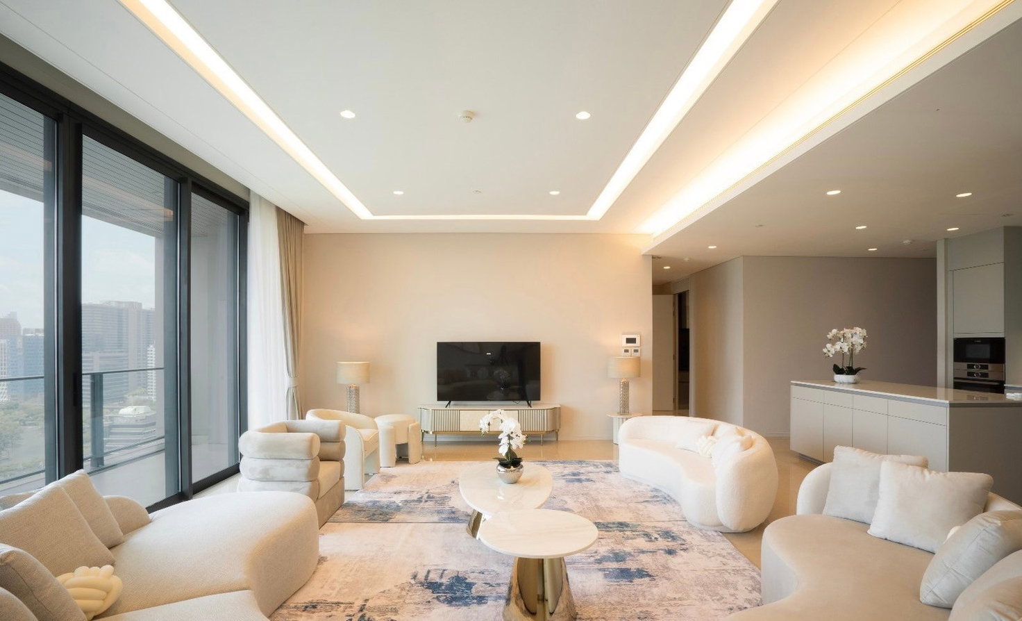 รูป LTH13706 – Condo for Rent | Sindhorn Residence | 359 sqm | 5 Beds 7 Baths | Near BTS Chidlom | 650K/Month | คอนโดให้เช่า ซินด์ฮอร์น เรสซิเดนซ์ - รูปที่ 5/15