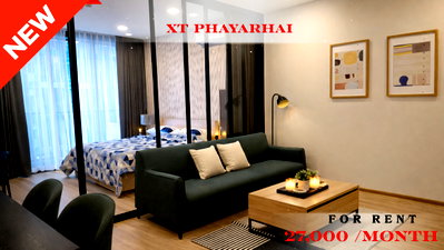 Condos for rent : 🍀🍀🍀 Prime Condo Location 🌸 📍 For Rent: XT Phayathai (Line: @rent2022)  ✨ Ready to move in 🔖 Property Code: A10678