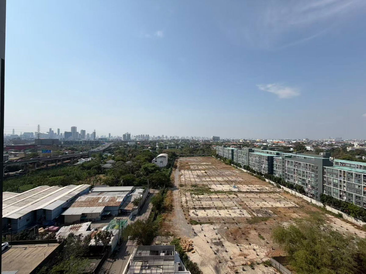 รูป IDEO New Rama 9 ห้องใหม่แกะกล่อง 1ห้องนอน 1ห้องน้ำ วิวไม่บล็อค เงียบสงบ พร้อมอยู่ - รูปที่ 9/9