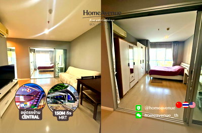Condos for rent :  🏠 Highlight Room of Week🌟 Best Price in the Market! 🔥 1-Bed 39 sq m‼️Cheaper than market 🚇Near MRT💥Move in now 📲Line: @homeavenue ⭐HA-377