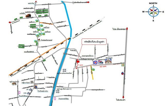 รูป K01444 ขายที่ดินพร้อมสิ่งปลูกสร้าง ตำบลคอหงส์ อำเภอหาดใหญ่ สงขลา - รูปที่ 8/8