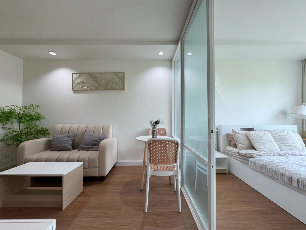 รูป ให้เช่า คอนโดรอยอลเพลส บนทำเลบายพาส ใกล้สี่แยกโลตัสสามกอง - กะทู้ พร้อมเฟอร์นิเจอร์ และเครื่องใช้ไฟฟ้า - รูปที่ 7/13