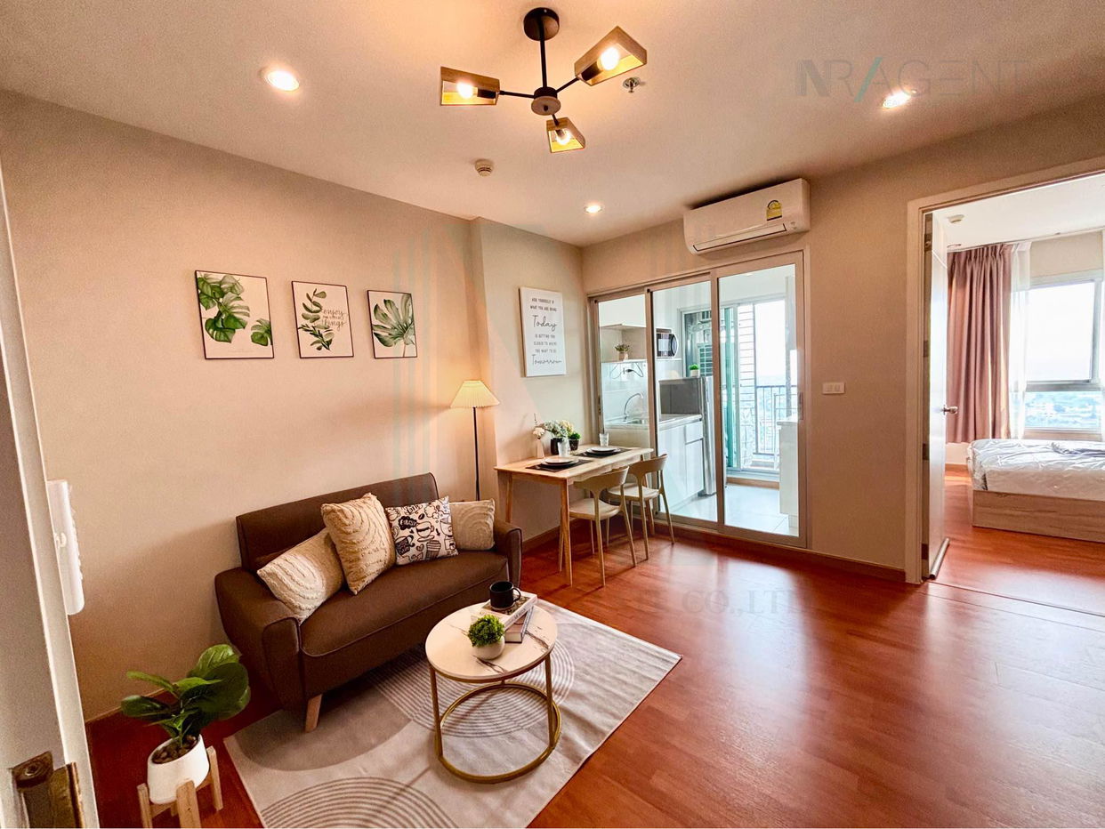 รูป ให้เช่าคอนโด เดอะ เพรสซิเดนท์ เพชรเกษม-บางแค อาคาร 1 ชั้น 25 1 ห้องนอน ขนาด 35 ตรม ใกล้ เดอะมอลล์ บางแค - รูปที่ 1/8