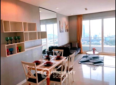 คอนโดให้เช่า : คอนโด 2-ห้องนอน ที่ เซอร์เคิล คอนโดมิเนียม ใกล้ MRT เพชรบุรี (ID 375255)