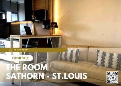 Condos for rent : For rent 📍 The Room Sathorn - St. Louis 📍 Fully furnished with appliances. Near BTS St. Louis.